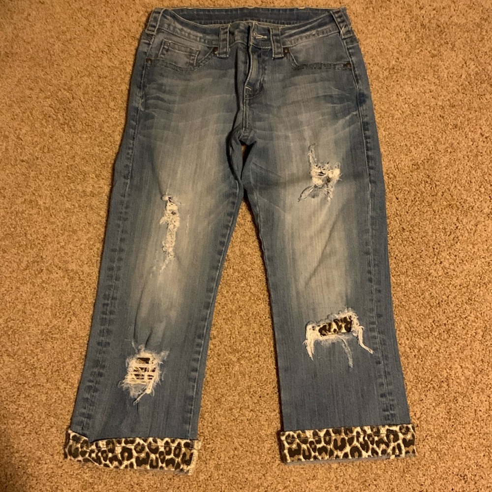 Cowgirl Tuff capri size 27